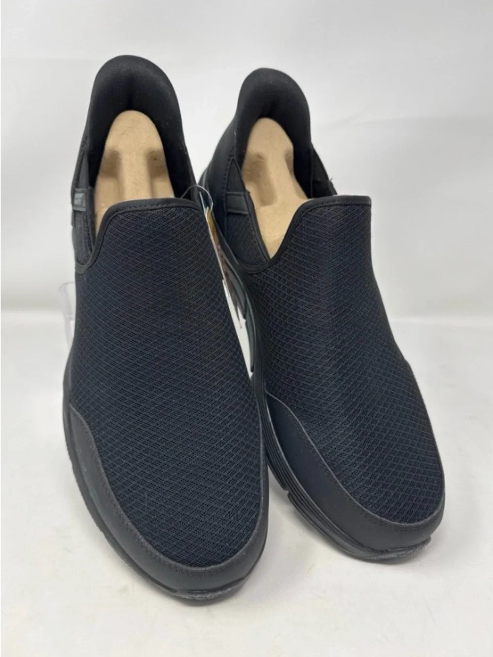 Skechers Hands Free Slip-Ins Swift Fit Black Loafer Shoes Size 13 NWT